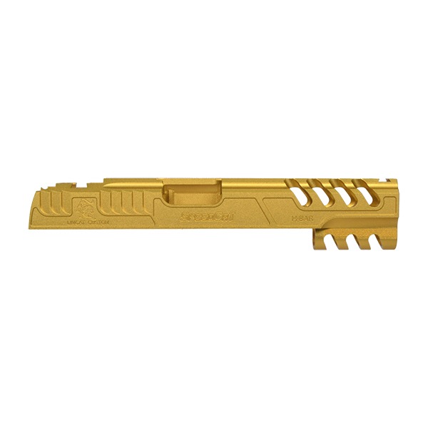 5KU SPEED CAT タイプ CNC アルミスライド マルイ Hi-CAPA/1911 シリーズ用 ゴールド