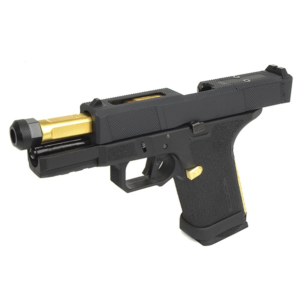 EMG SAI BLU × Tier One Utility (RMR-Cut) Compact ガスブローバック ブラスカラー