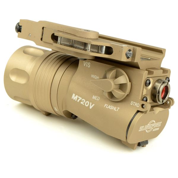 M720Vタイプ　フラッシュライト 【ストロボ機能+スイングレバーマウント + リモート】 デザート