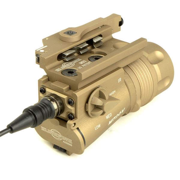 M720Vタイプ　フラッシュライト 【ストロボ機能+スイングレバーマウント + リモート】 デザート