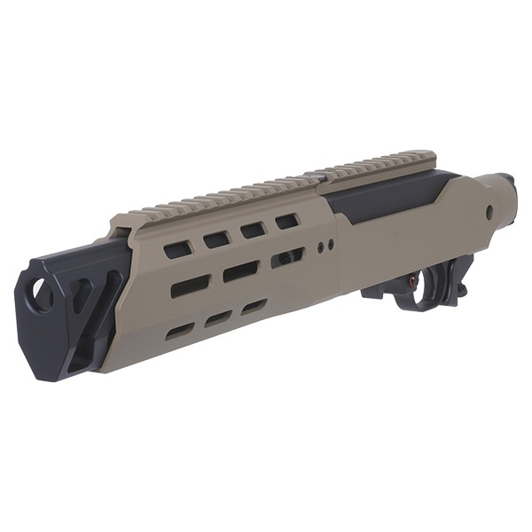 RGW X GBL KC02 タクティカルシャーシ DXビルドキット KJW KC02 GBB 用 7インチ Cerakote デザートカラー