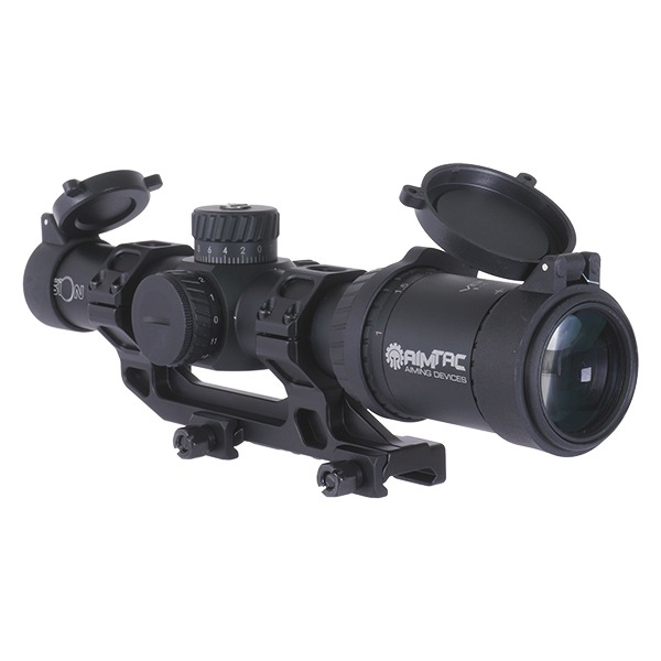 ARROW OPTICS / AIMTAC VISION HD 1-4.5x26 ライフルスコープ スコープマウントセット ブラック ハードケース付き