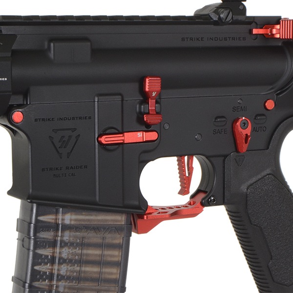 CGS EMG × T8 SP SYSTEMS STRIKE INDUSTRIES AR15 RIFLE ガスブローバック (SI Licensed) レッド