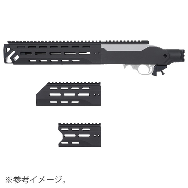 RGW X GBL KC02 タクティカルシャーシキット KJW KC02(10/22) GBB 用 7インチ Cerakote グレー