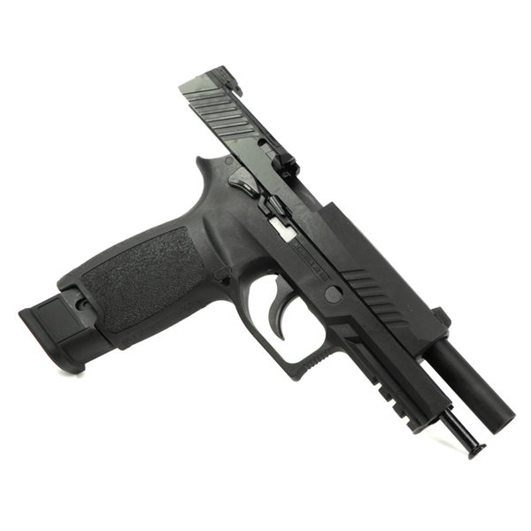 Asia Electric Guns AEG-F17 SIG P320 M17 フルサイズ ガスブローバックガン 無刻印ver. ブラック