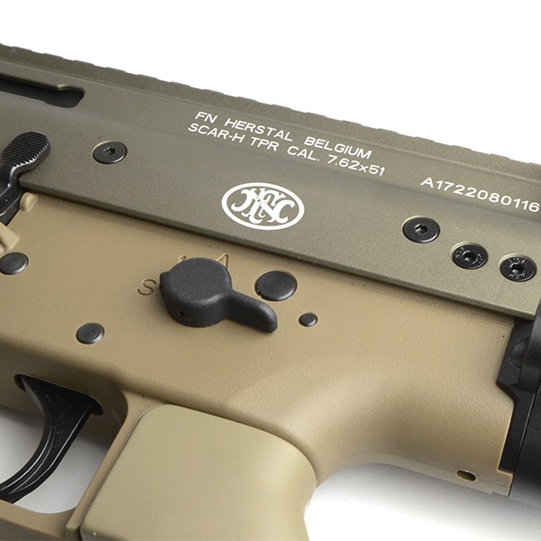 ARES × CYBER GUN FN SCAR-H TPR EFCS搭載 電動ガン (FN HERSTAL Licensed) デザートカラー