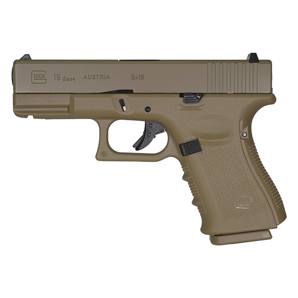 E&C 1306 GLOCK G19 Gen.4 ガスブローバック デザートカラー