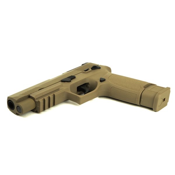 Asia Electric Guns AEG-F17 SIG P320 M17 フルサイズ ガスブローバックガン 無刻印ver. デザートカラー