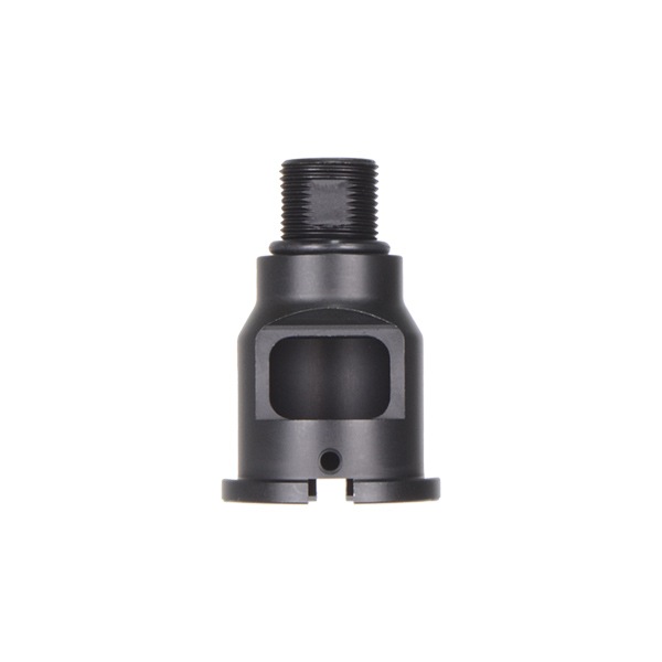 Maple Leaf アルミ CNC アウターバレルベース 14mm逆ネジ GHK M4/AR15 GBB 用