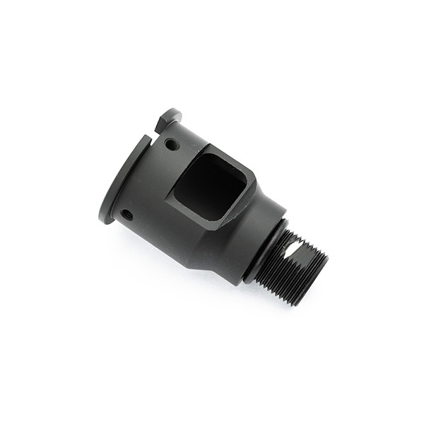 Maple Leaf アルミ CNC アウターバレルベース 14mm逆ネジ GHK M4/AR15 GBB 用