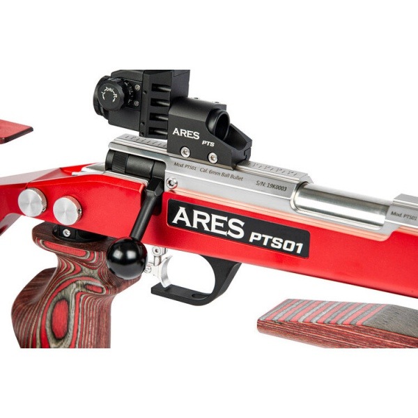 【ご予約品10月末以降】ARES プレシジョンターゲットシューティング ボルトアクションエアライフル レッド