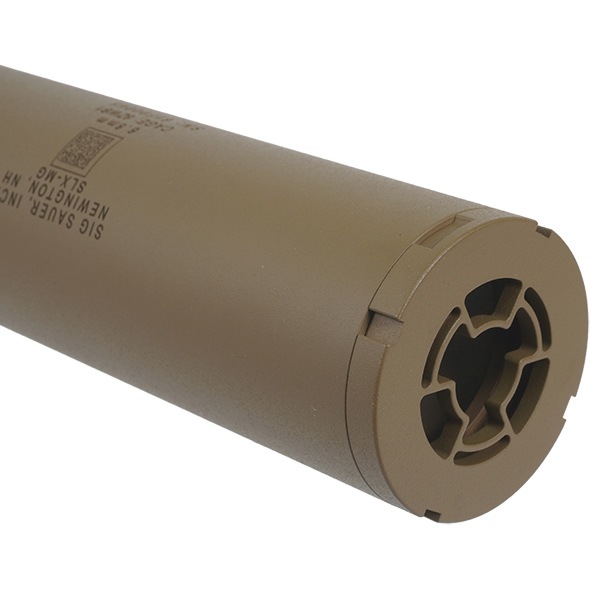 Task Force405 SLX MG 6.8 タイプ QDダミーサプレッサー&ハイダー(14mm 逆ネジ) セット デザートカラー