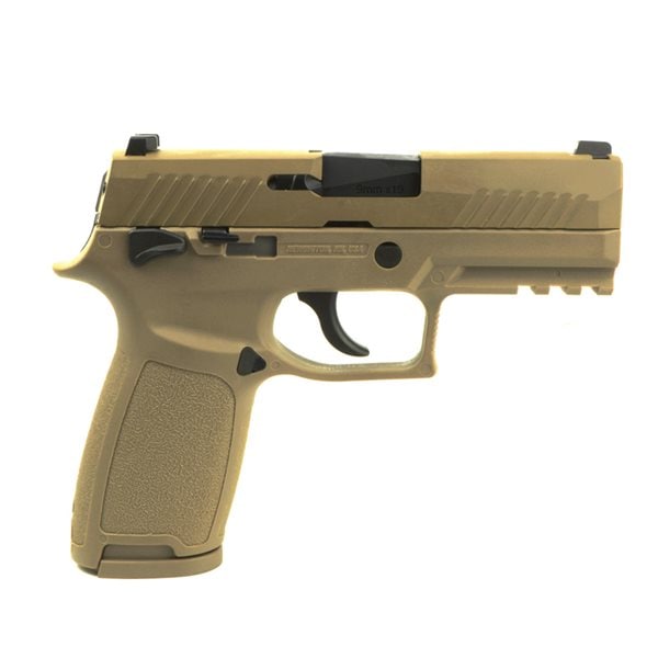 Asia Electric Guns AEG-F18 SIG P320 M18 キャリー ガスブローバックガン 無刻印ver. デザートカラー
