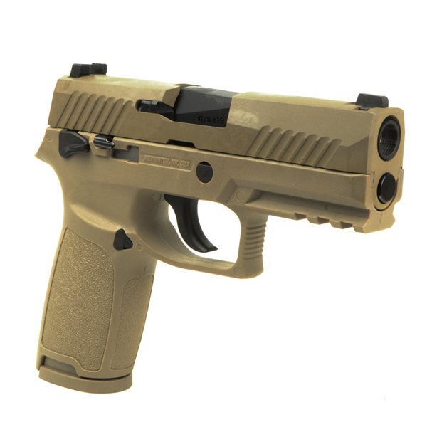 Asia Electric Guns AEG-F18 SIG P320 M18 キャリー ガスブローバックガン 無刻印ver. デザートカラー