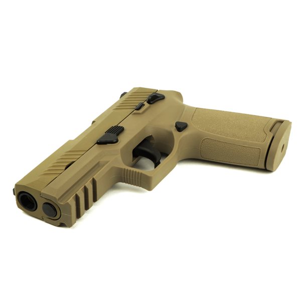 Asia Electric Guns AEG-F18 SIG P320 M18 キャリー ガスブローバックガン 無刻印ver. デザートカラー