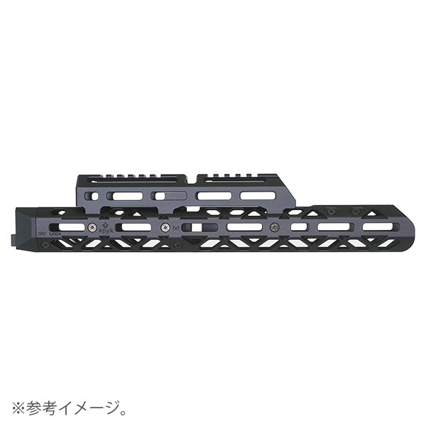 5KU KPYK CRC 1U004B タイプ AK M-LOK ロング ハンドガード GHK GBB AKM用 ブラック