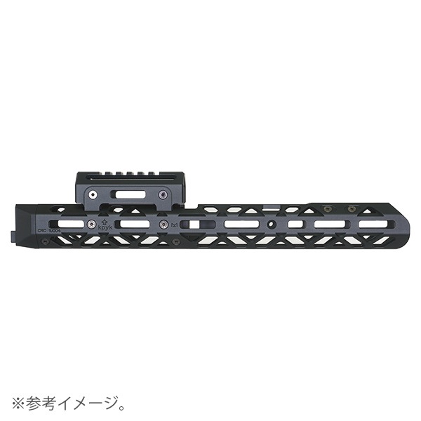5KU KPYK CRC 1U004A タイプ AK M-LOK ロング ハンドガード GHK GBB AKM用  ブラック