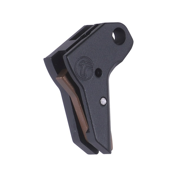 5KU Timneyタイプ Alpha コンペティション スタイル CNC アジャスタブルトリガー 東京マルイ GBB G17 Gen5 MOS 用 ブロンズ