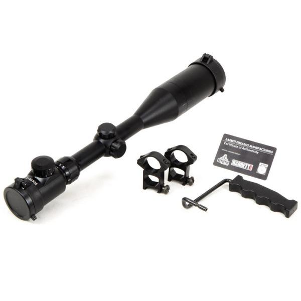 SNOW WOLF バレットM82A1 (対物ライフル) エアコッキング エアガン スコープセット BARRETT FIREARMS ライセンス刻印ver ブラック