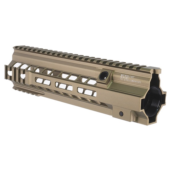 5KU GEISSELE タイプ MK15 10.5インチ ハンドガード 各社電動、GBB HK416用 デザートカラー