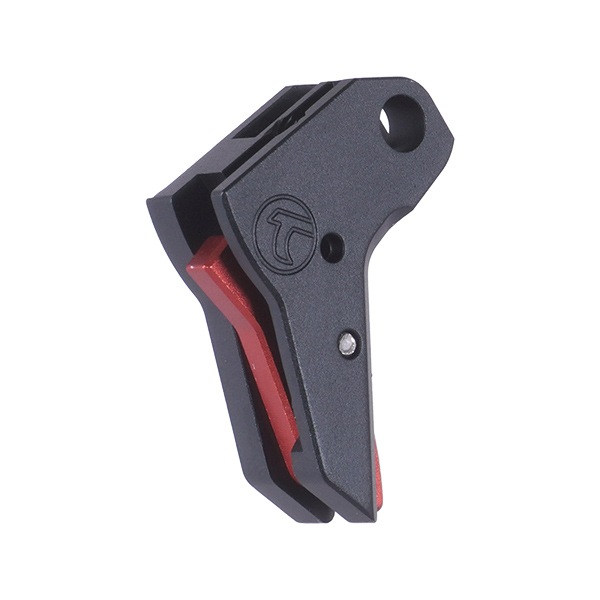 【次回ロット予約】5KU Timneyタイプ Alpha コンペティション スタイル CNC アジャスタブルトリガー 東京マルイ GBB G17 Gen5 MOS 用 レッド