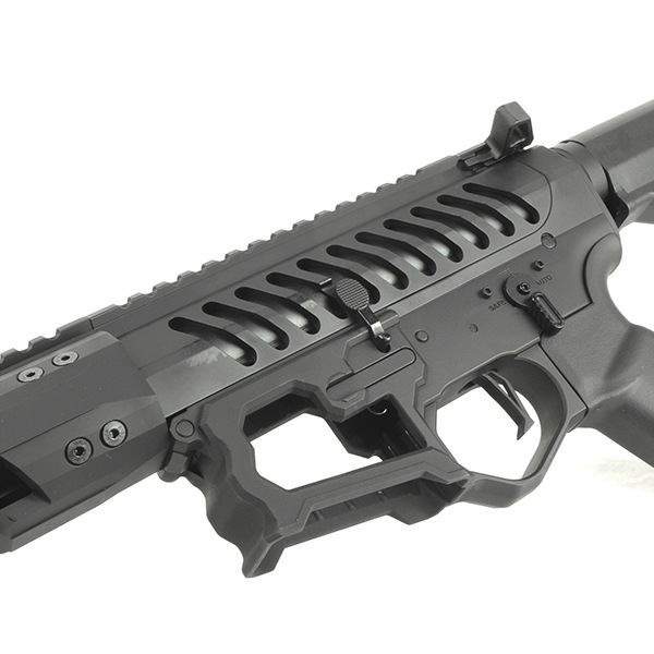 APS F1 Firearms SBR Black with KX3 Flash Hider ver ガスブローバック ライフル