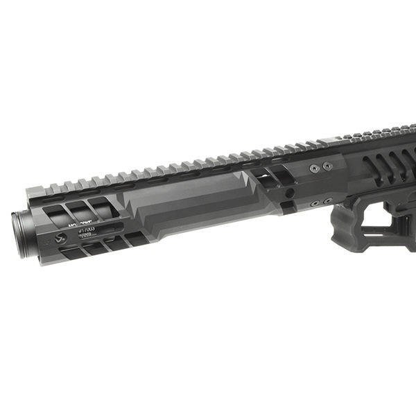 APS F1 Firearms SBR Black with KX3 Flash Hider ver ガスブローバック ライフル