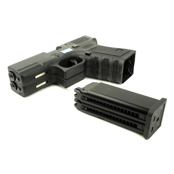 WE-TECH ダブルバレル G19 ガスブローバック ブラック