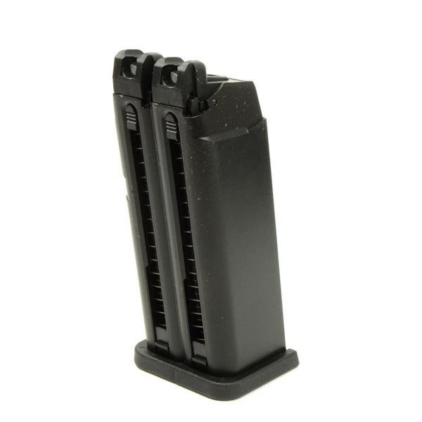 WE-TECH ダブルバレル G19 ガスブローバック ブラック