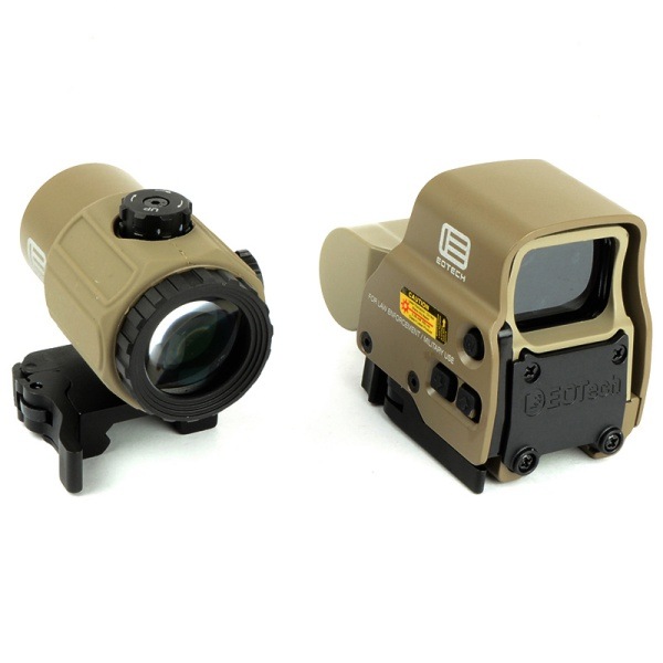EoTech XPS-3 タイプ ドットサイト ＆ G43 STS タイプ 3X マグニファイア セット デザートカラー