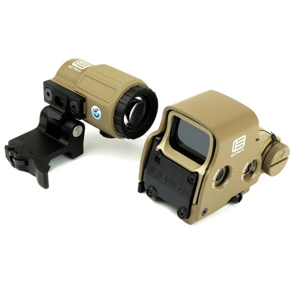EoTech XPS-3 タイプ ドットサイト ＆ G43 STS タイプ 3X マグニファイア セット デザートカラー