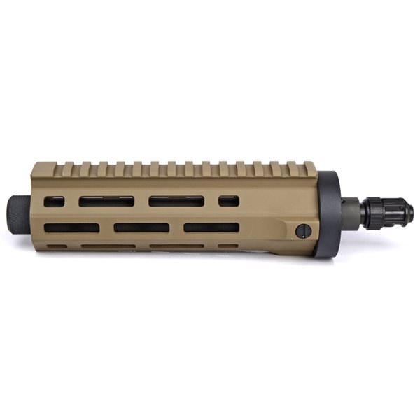 ARES M45 電動サブマシンガン用 M-LOK CNC ハンドガード ミドル デザートカラー