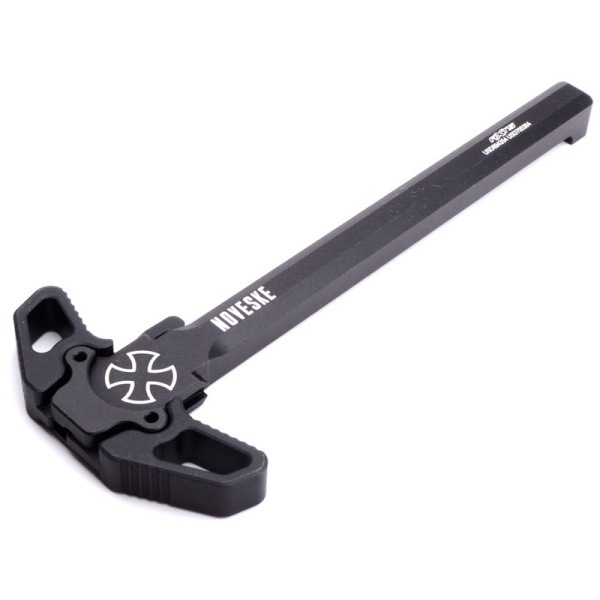 IRON AIRSOFT NOVESKE タイプ アンビ チャージングハンドル  マルイ MWS 対応 ブラック