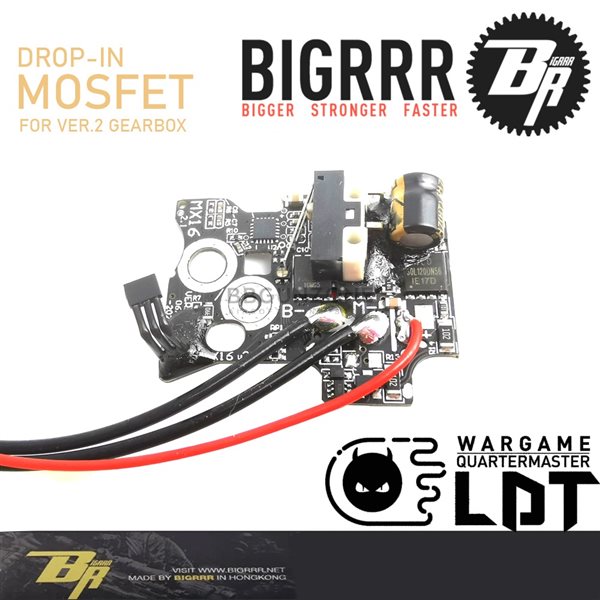 BIGRRR MOSFET Ver.2ギアボックス用 後方配線