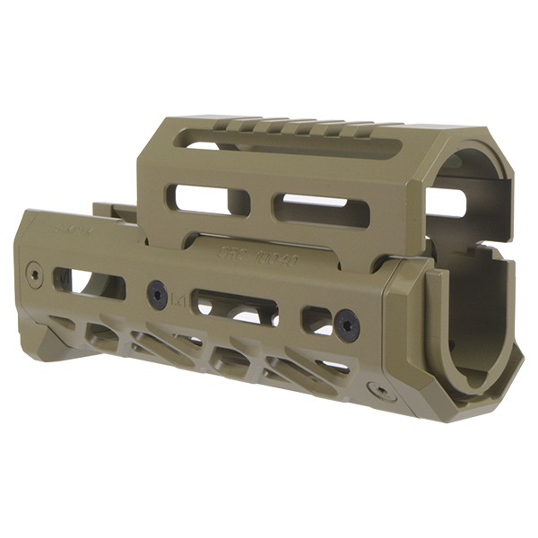 5KU KPYK CRC 1U040 タイプ AK M-LOK ショート ハンドガード 東京マルイ AKM GBB用 デザートカラー