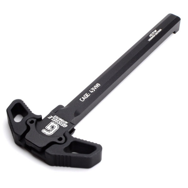 IRON AIRSOFT GEISSELE タイプ アンビ チャージングハンドル マルイ MWS 対応 ブラック