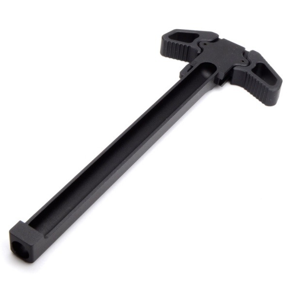 IRON AIRSOFT GEISSELE タイプ アンビ チャージングハンドル マルイ MWS 対応 ブラック