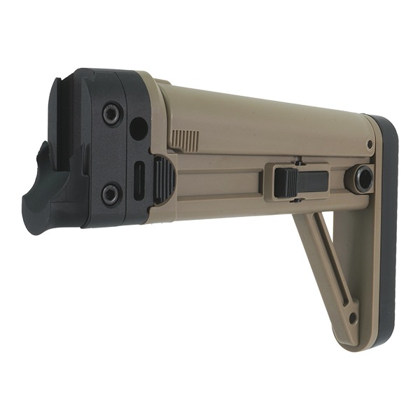 Task Force405 B&Tタイプ MBT フォールディングストック 20mm(ピカティニー)規格レール用(MCX用カバー付) デザートカラー