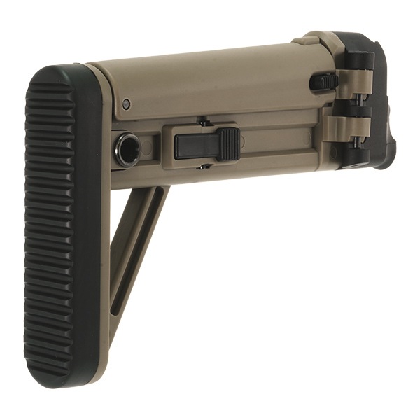 Task Force405 B&Tタイプ MBT フォールディングストック 20mm(ピカティニー)規格レール用(MCX用カバー付) デザートカラー