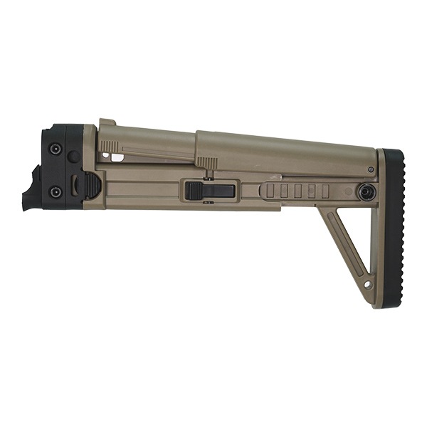 Task Force405 B&Tタイプ MBT フォールディングストック 20mm(ピカティニー)規格レール用(MCX用カバー付) デザートカラー