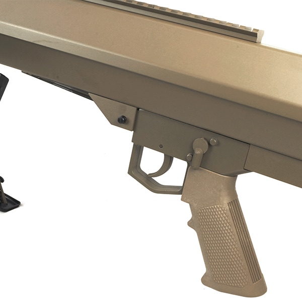 SNOW WOLF バレットM99 (対物ライフル) エアーコッキング BARRETT FIREARMS ライセンス刻印ver デザートカラー
