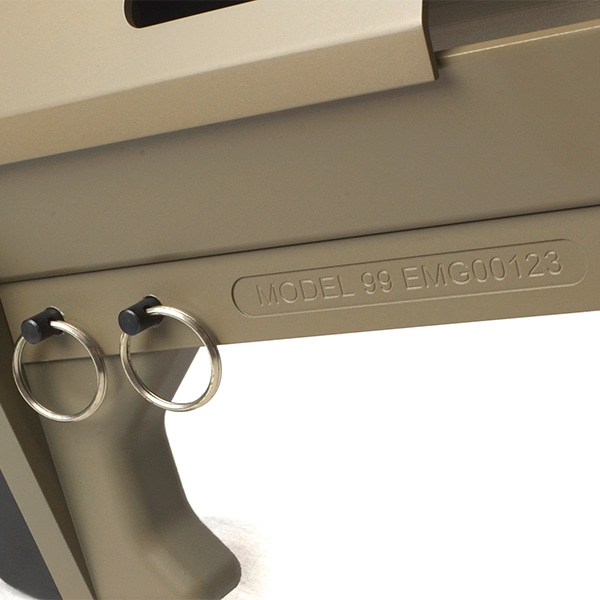 SNOW WOLF バレットM99 (対物ライフル) エアーコッキング BARRETT FIREARMS ライセンス刻印ver デザートカラー
