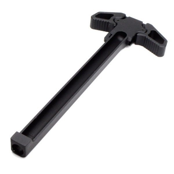 IRON AIRSOFT Salient Arms タイプ アンビ チャージングハンドル  マルイ MWS 対応 ブラック