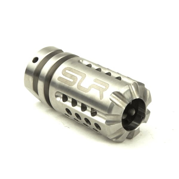 SLR Synergy Mini タイプ コンペンセイター 14mm逆ネジ シルバー-外装