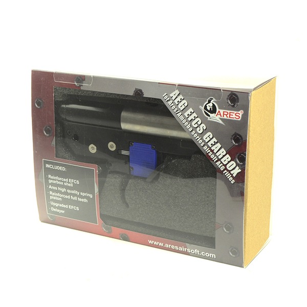 ARES EFCSシステム基板 搭載 ギアボックス (one-piece cylinder ver.) M4 前方配線用