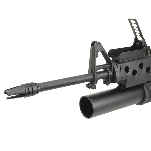 E&C 703E COLT M16A1 パーカーライズ with M203 グレネードランチャー (Kestrel V2 BASIC搭載) 電動ガン(COLT Licensed)