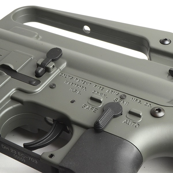 E&C 703E COLT M16A1 パーカーライズ with M203 グレネードランチャー (Kestrel V2 BASIC搭載) 電動ガン(COLT Licensed)