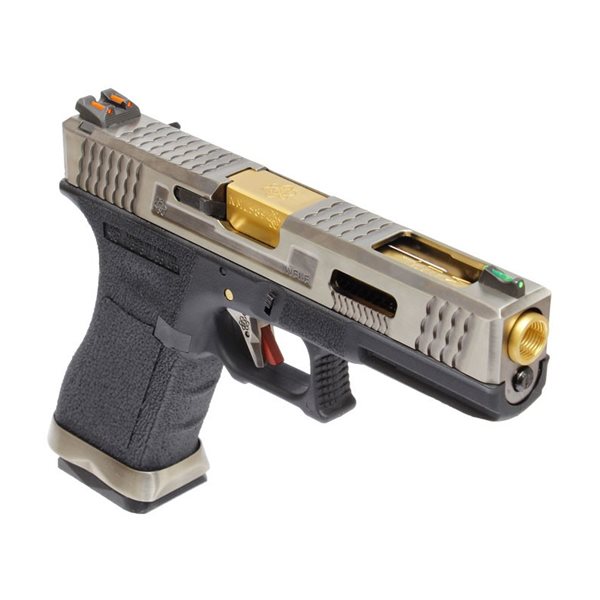 WE-TECH G18C T3 ガスブローバックガン シルバー-メーカー/ブランド,WE