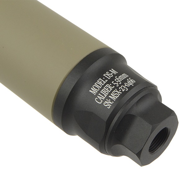 RGW MaximDefenseタイプ DS-M ダミーサイレンサー 14mm逆ネジ セラコート デザートカラー