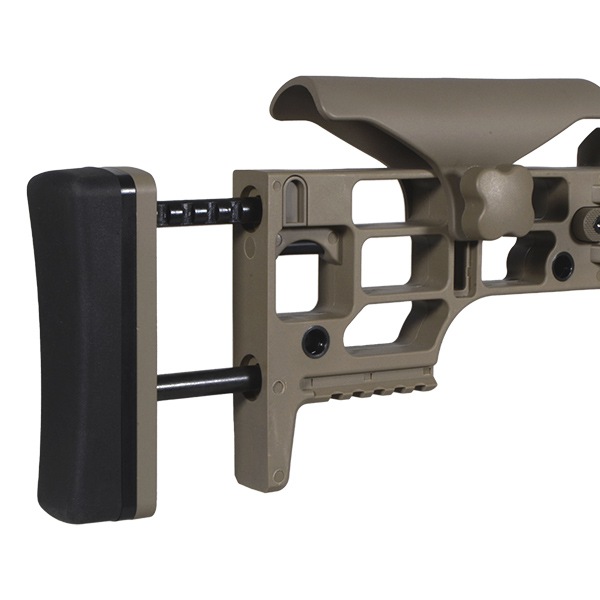 SNOW WOLF バレットM98B スナイパーライフル サイドフォールディングストック エアコッキングガン (BARRETT Licensed .ver) デザートカラー